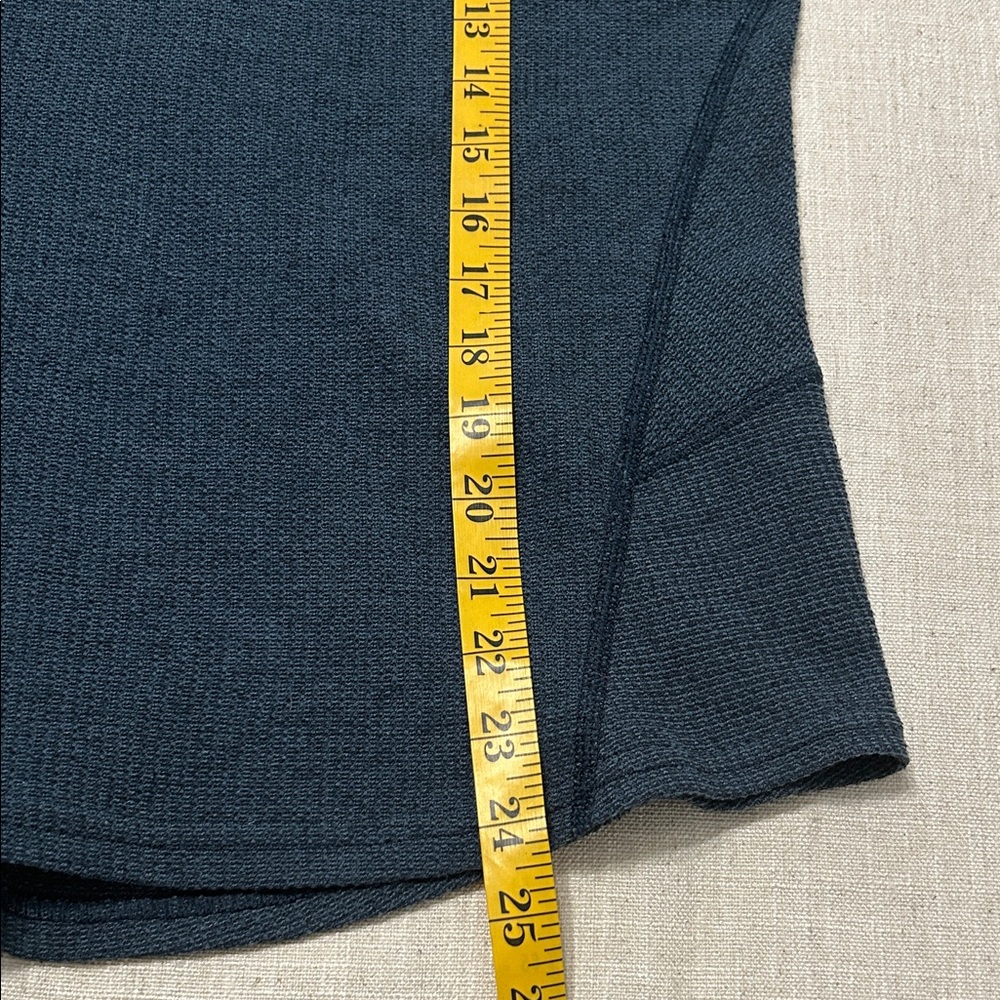 Kuhl Sweater Women's Small Blue Petra Turtleneck Long Sleeve Waffle Knit - Picture 5 of 15